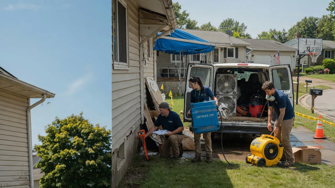 Ceiling Leak Cleanup in Cochrane, WI near me